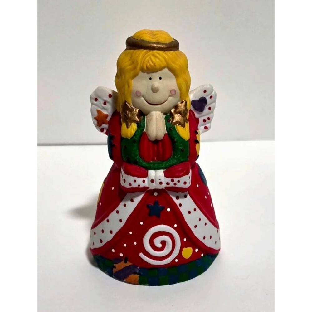 Vintage ceramic angel bell